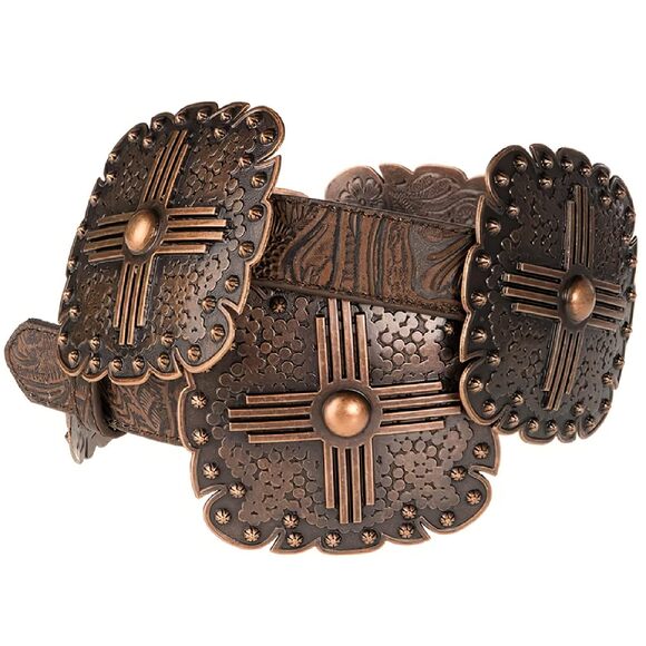 8253 1 Brown Ladies' Fashion Belt